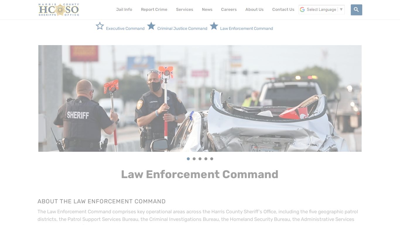 Law Enforcement Command - Harris County Sheriff's Office